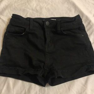 RSQ girl shorts black size 10